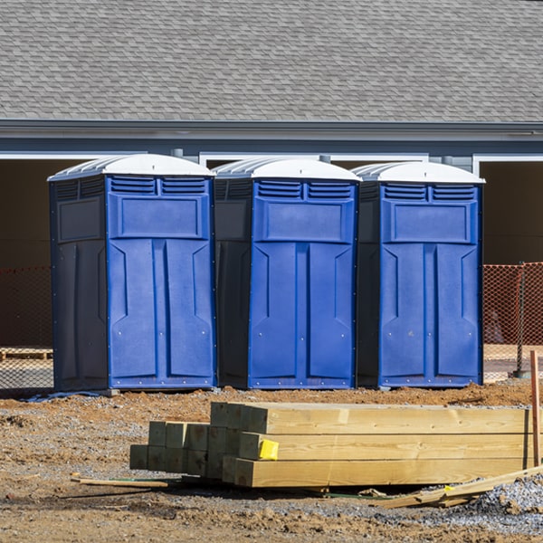 what is the expected delivery and pickup timeframe for the porta potties in Brigantine NJ